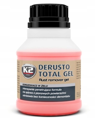 TOTAL GEL ODSTRAŇOVANIE HRDZE GEL 250 ML FV J9V64 K2 DE