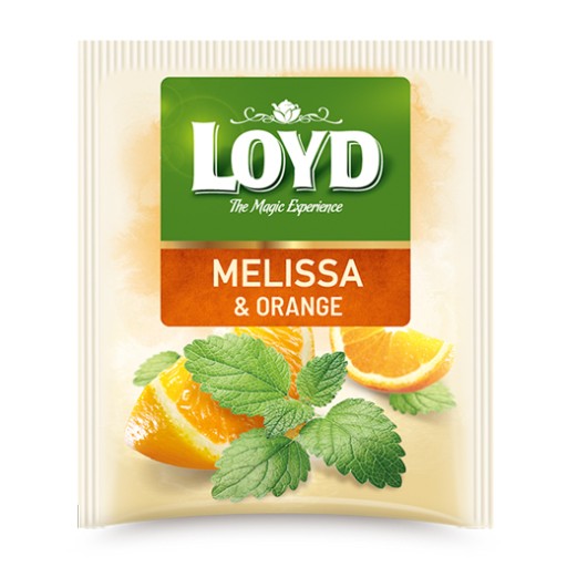 Čaj Loyd MELISA s pomarančom 20 vrecúšok