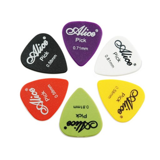 Gitarové trsátka 6 ks pierková sada Alice MATTE