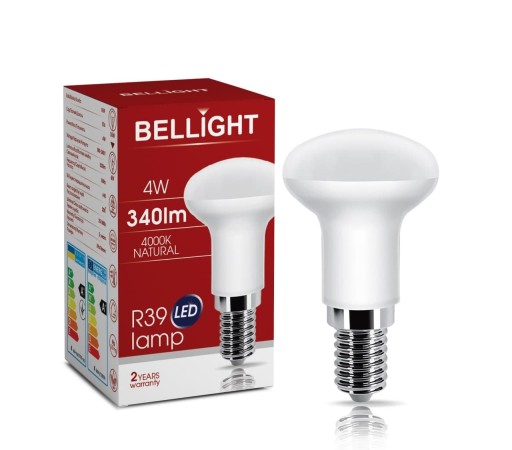 LED REFLEKTOR ŽIAROVKA MUSHROOM R39 230W 4W=35W 340lm 4000k E14 NEUTRÁLNA FARBA