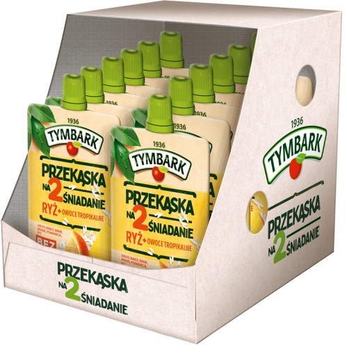 Tymbark snack na 2 raňajky ryža + tropické ovocie 100 g