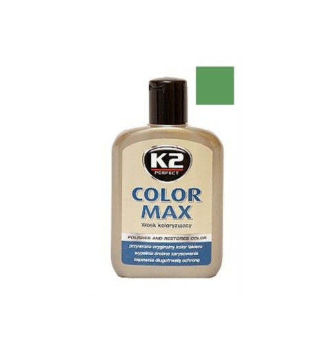 K2 COLOR MAX SVETLO ZELENÁ - FAREBNÝ VOSK Re