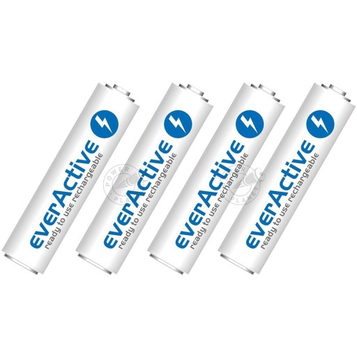 750mAh AAA R3 Ni-Mh everActive x4 batéria - blister