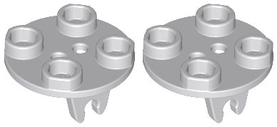 LEGO 2655 Okrúhly podvozok NOVÉ LBG (1g) 2 ks.