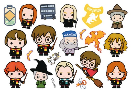 Odnímateľné tetovanie pre deti HARRY POTTER CG465