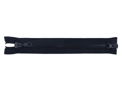 Zips 75 cm, DVOJNÁSUVNÝ #5 Námornícka modrá