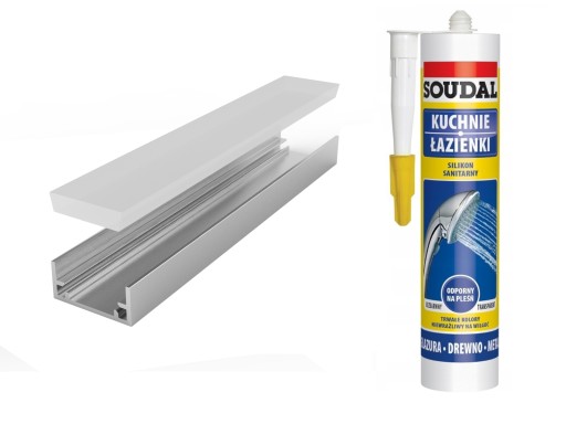 Soudal Sanitárny silikón, bezfarebný, 280 ml