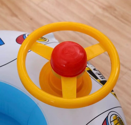 NAFUKOVACIE KOLESO S PLAVECKÝM SEDADLOM AUTOMOBIL NA VOLANT VODNÝ MATRAC