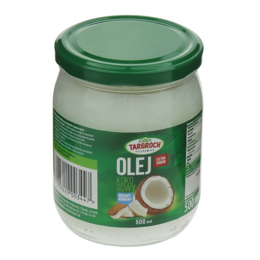 KOKOSOVÝ OLEJ NERAFINOVANÝ 500 ml