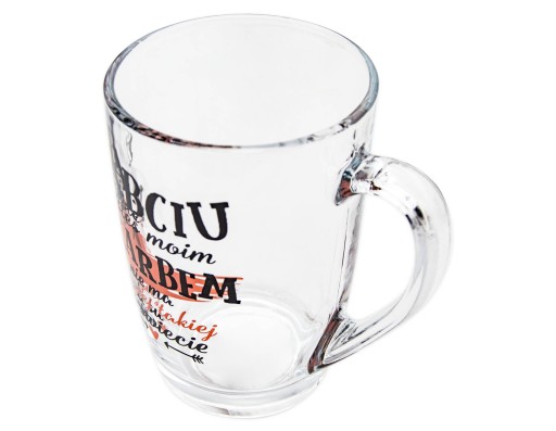 SKLENENÝ hrnček PRE BABKU, BABKU, STE MÔJ POKLAD KU DŇU MATIEK 300 ML