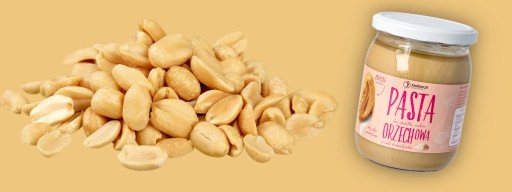 PRÍRODNÁ ARAŠIDOVÁ PASTA S HIMALÁJSKOU SOĽOU ARAŠIDOVÉ MASLO 500G KRUKAM