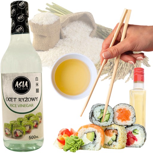 Ryžový ocot na sushi, marinády, šaláty 500 ml