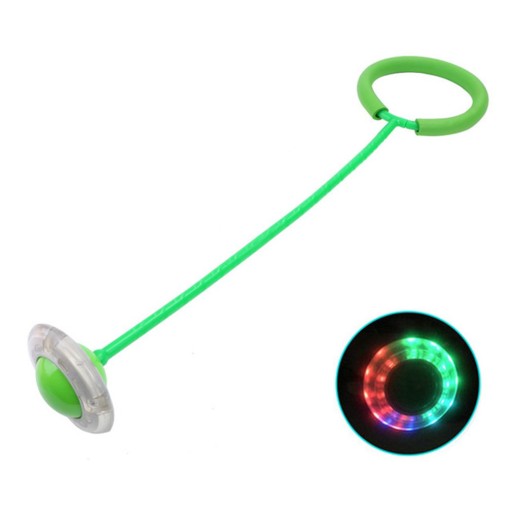 Hula-hop švihadlo na nohy s LED skipper krúžkom