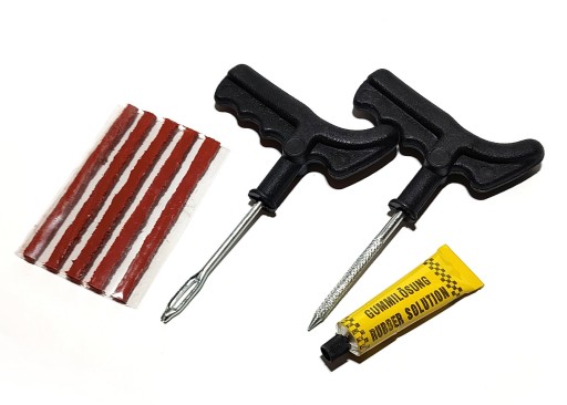 DIY sada na opravu pneumatík, oprava pneumatík namiesto rezervného kolesa