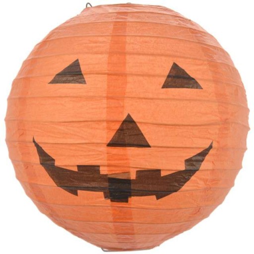Lampáš z tekvice halloween 20 cm