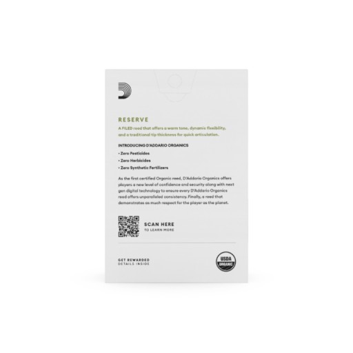 D'Addario Reserve Classic Org trstina. saxofón alt 3.0+