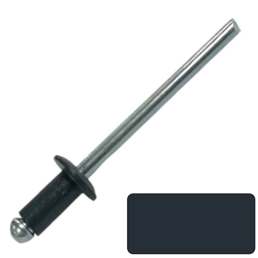 SLEPÉ NITY 4X8mm - FARBA RAL7016 - 100 KS