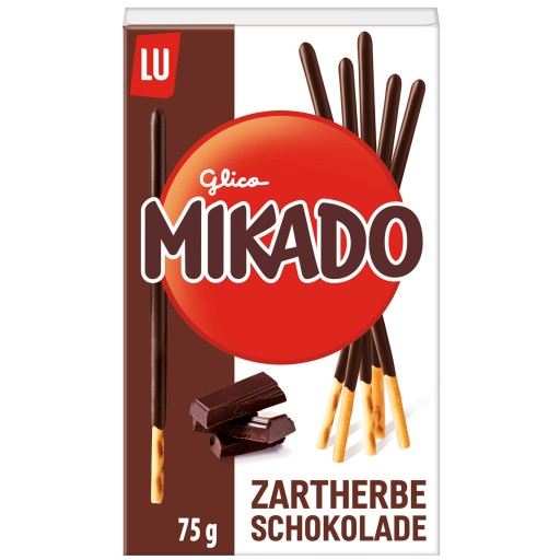 Mikádo tyčinky s horkou čokoládou 75g