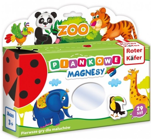 VZDELÁVACIA HRA MÔJ MALÝ SVET MAGNETOV ZOO ROTER KAFER PUZZZ
