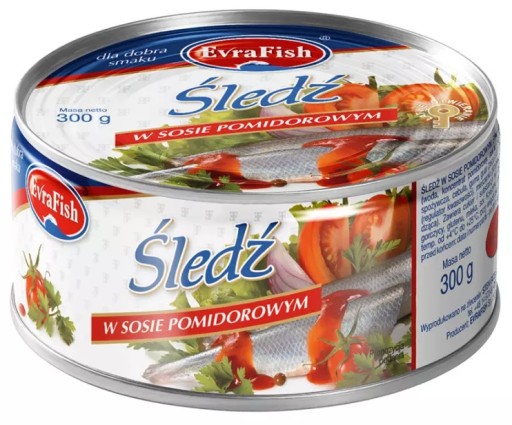 SLEDE V RAJKOVEJ OMÁČKE konzerva EvraFish 300g