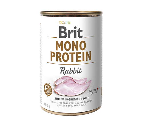 Brit mono proteínové krmivo pre králikov pre psov 400g