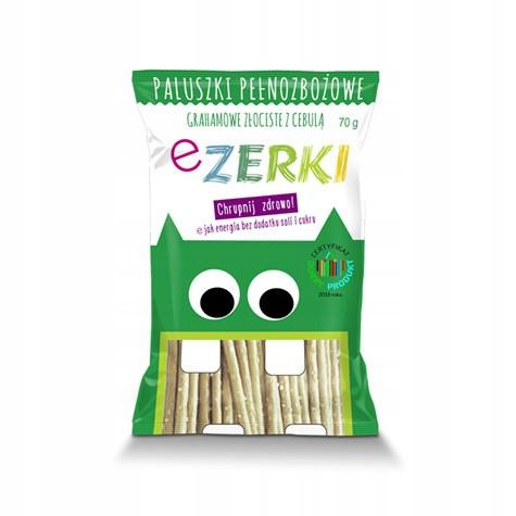 eZERKI Grahamové tyčinky s cibuľou 70 g VEGE