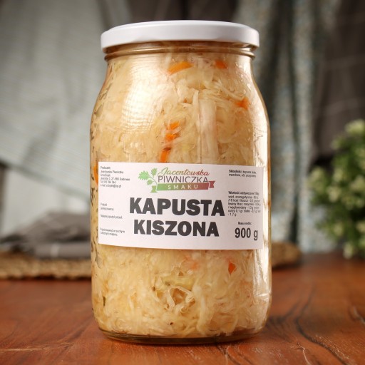 Bio kyslá kapusta 900g Jacentowska Piwniczka LAHODNÁ A PRÍRODNÁ