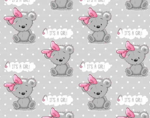 Flanelová plienka 70x80 Teddy Bear Girl SZ
