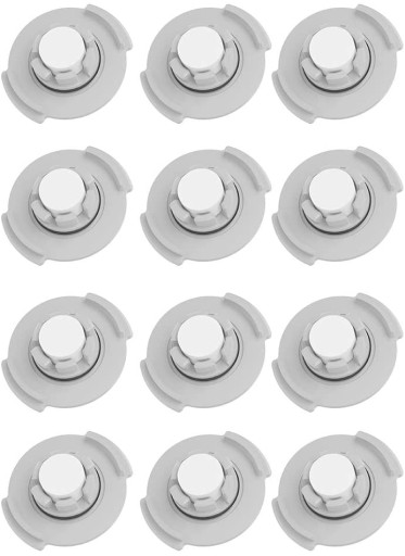 12x vodný / mopový filter pre Roborock S50, S55, E4, E5, S5 Max, S6 MaxV / Pure