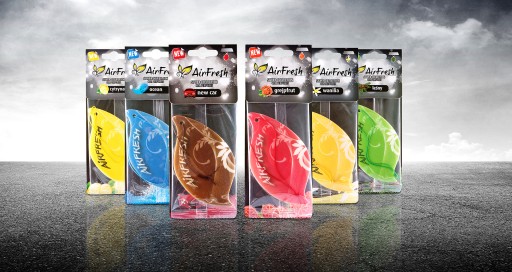 Prívesok s vôňou do auta AirFresh NEW CAR
