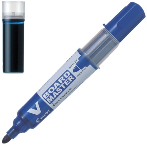 PILOT V-Board MODRÁ ZNAČOVAČKA NA DOSKY + NÁPLŇ