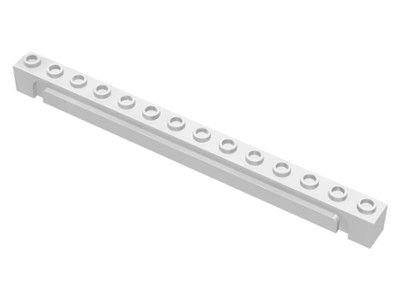LEGO 4217 GUIDE BRICK 1x14 biela NOVINKA (5g)