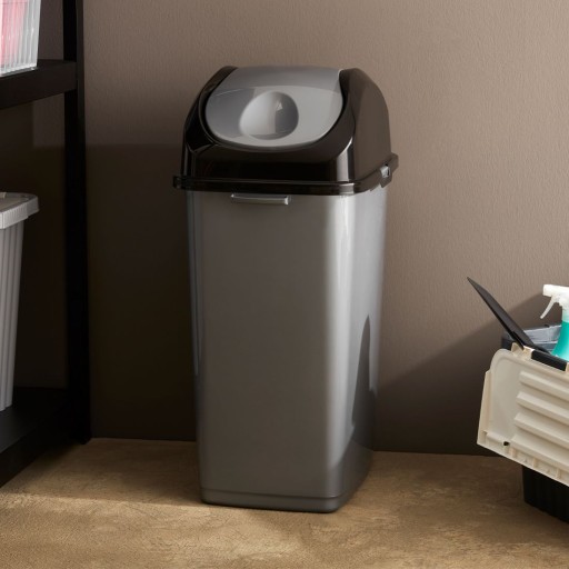 Slim 5L grafitový výklopný odpadkový kôš