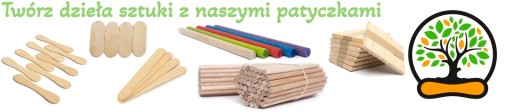 Kreatívne drevené tyčinky na zmrzlinu 200 ks. 15 cm