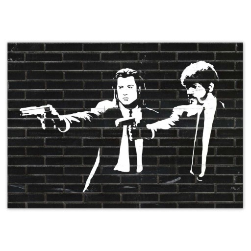 Samolepky A5 LEVEL Pulp Fiction Graffiti