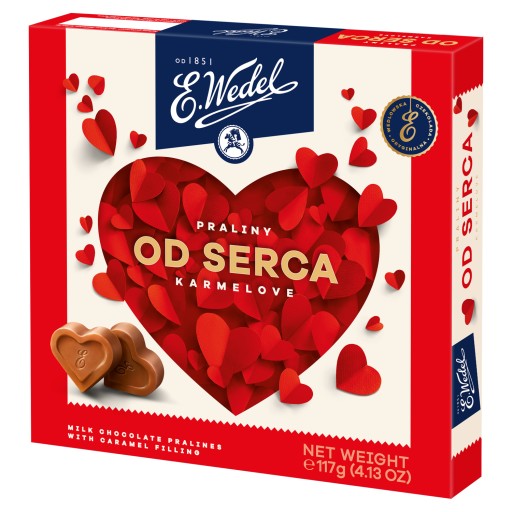 Pralinky Od Serca 117 g E.Wedel