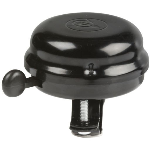 Zvonček na bicykel LOUD na bicykel čierny DUNLOP 57mm CLASSIC