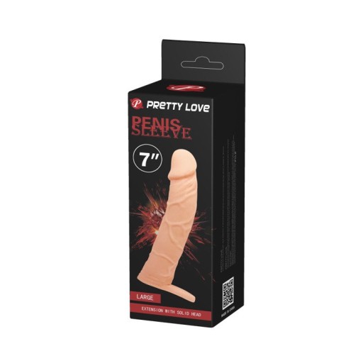 Member Extender - Pretty Love Penis Sleeve 7'