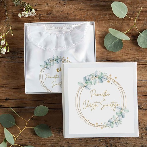 KRABIČKA na krstné rúcho, veniec, UNIVERZÁLNA