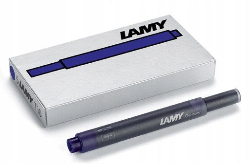 Náplň Lamy T10 v námorníckej modrej, balenie po 5 ks