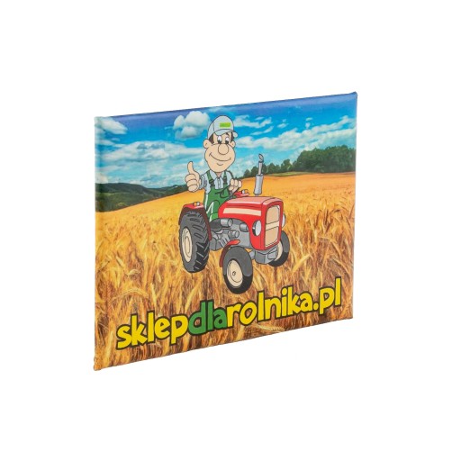 HORIZONTÁLNY MAGNET 78x53 UŠI S LOGOM obchodFARMÁR