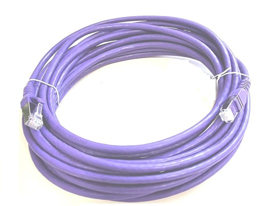 ETHERNET SSTP LAN KÁBEL CAT6A RJ45 7,4M FIALOVÝ