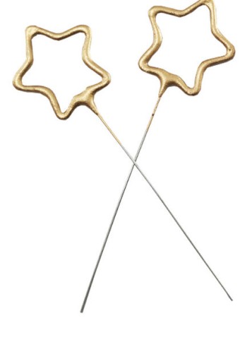 Sviečka prskavky hviezda 17 cm 1 kus