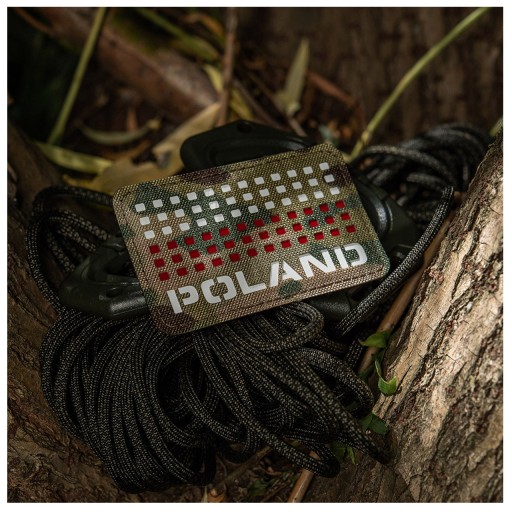 PATCH POLAND FLAG suchý zips 50/80 M-Tac COYOTE