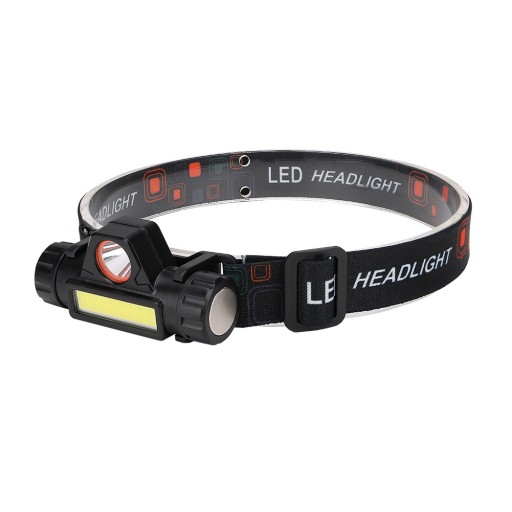 XPE COB LED HLAVOVÁ LAMPA MAGNETOVÁ USB HLAVOVÁ LAMPA