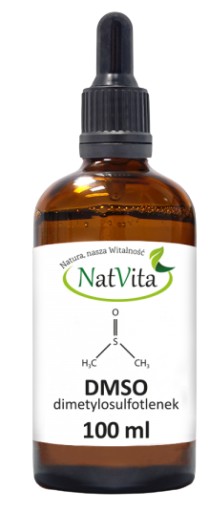 NatVita DMSO Dimetylsulfoxid 99,9% sklo 100ml