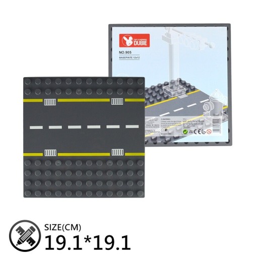 Stavebné dlaždice Street bend na bloky