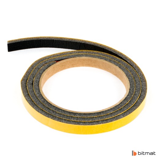 Tesnenie penovej pásky proti hluku a chladu 5x10x1000mm