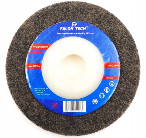 LEŠTIACI KOTÚČ Z NETKANÉHO 125x22,23x12MM NYLON