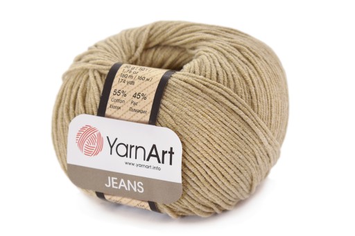 YARNART JEANS 48 béžová priadza